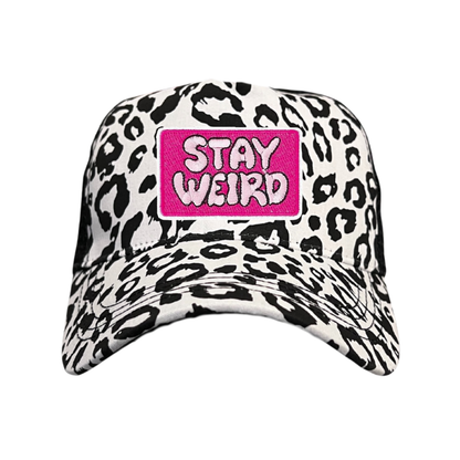 STAY WEIRD TRUCKER HAT - 6 CHOICES