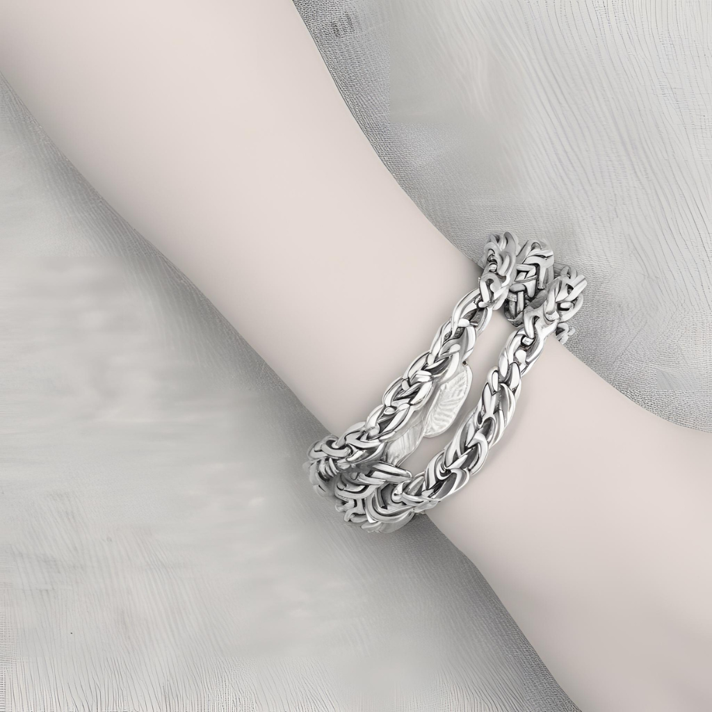 Chunky Rope Chain Bracelet