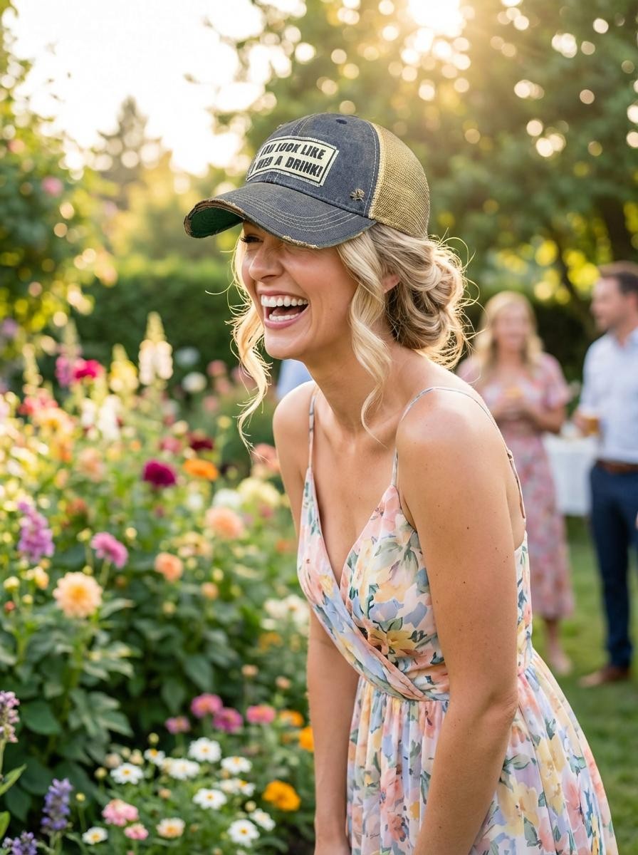 YOU LOOK LIKE I NEED A DRINK Trucker Hat