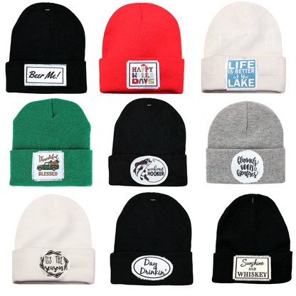Sassy Beanie Hat - Happy Holla Days