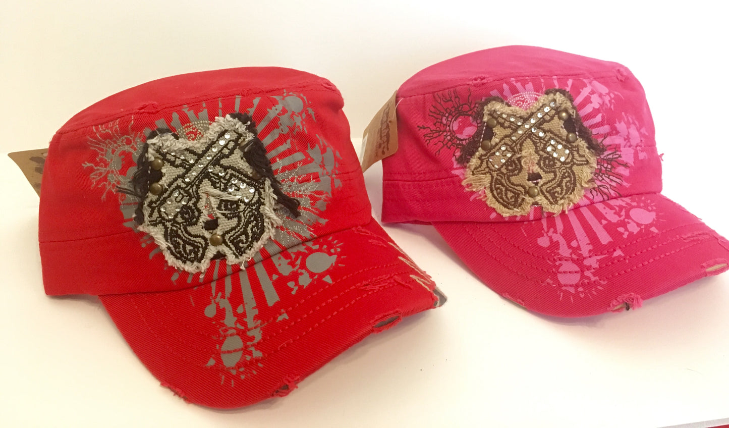 Bling Cowgirl Hat - Red or Hot Pink
