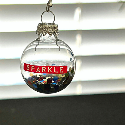 Christmas Confetti Glitter Earrings - Many Styles