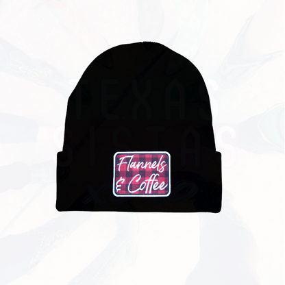 Sassy Beanie Hat - Flannels & Coffee