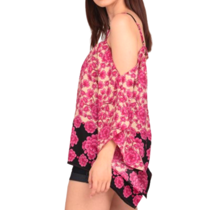 Cute Flowy Kimono Cami Tops - Pink or Green