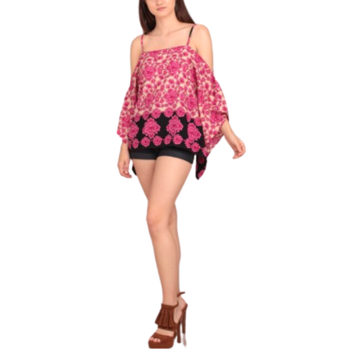 Cute Flowy Kimono Cami Tops - Pink or Green