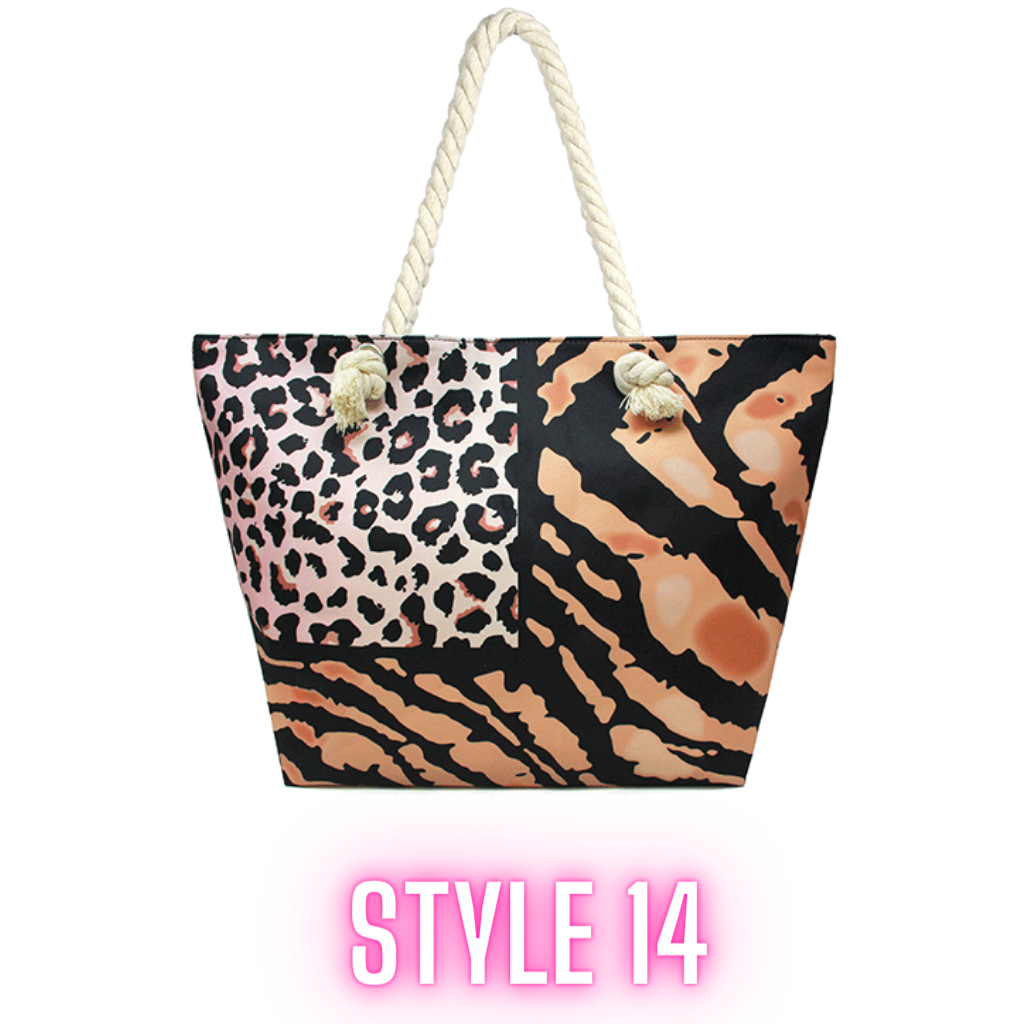 Cute Rope Tote Bags - Many Designs
