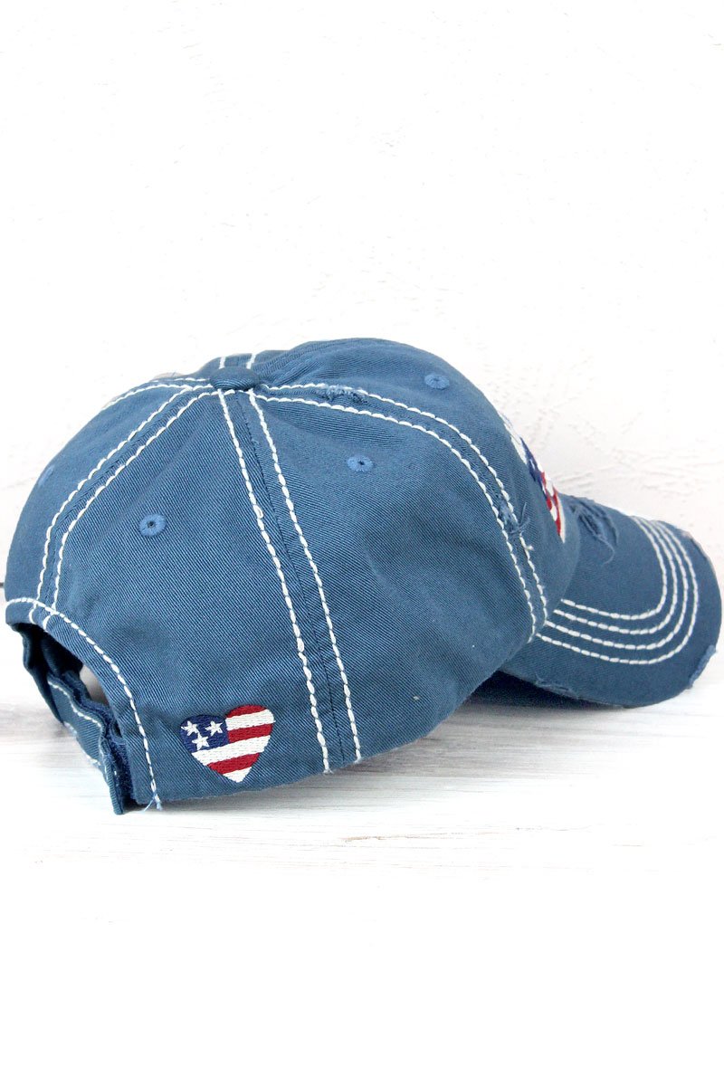 All American Babe Hat - Blue