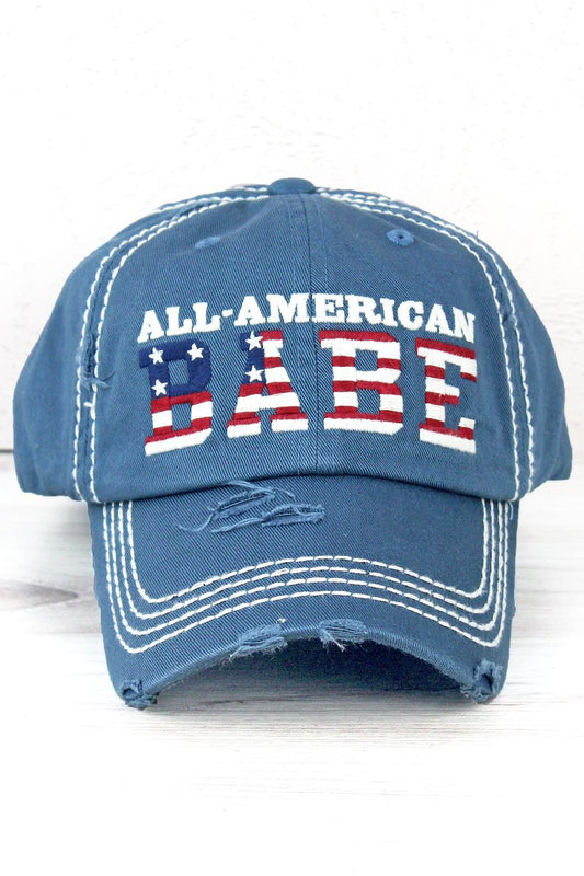 All American Babe Hat - Blue