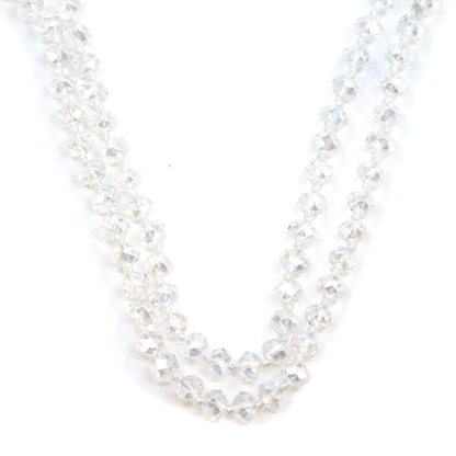 Clear Bead Necklace 30 or 60